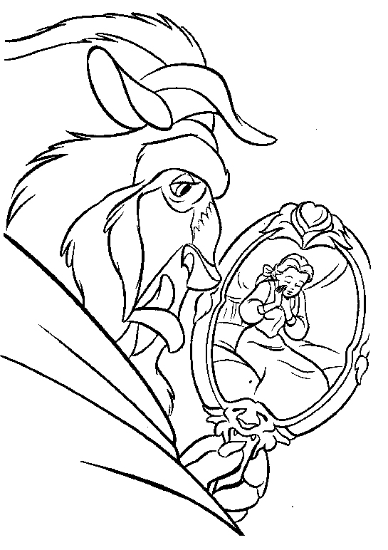 545x772 See Belle From The Mirror Coloring Pages