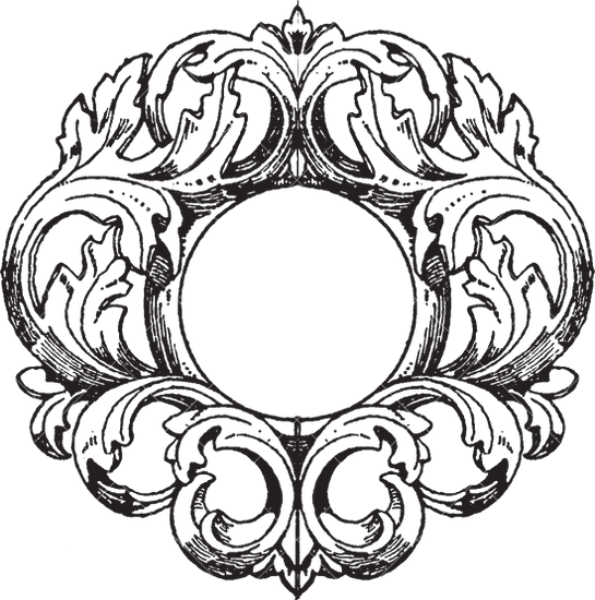 545x550 German Mirror Frame