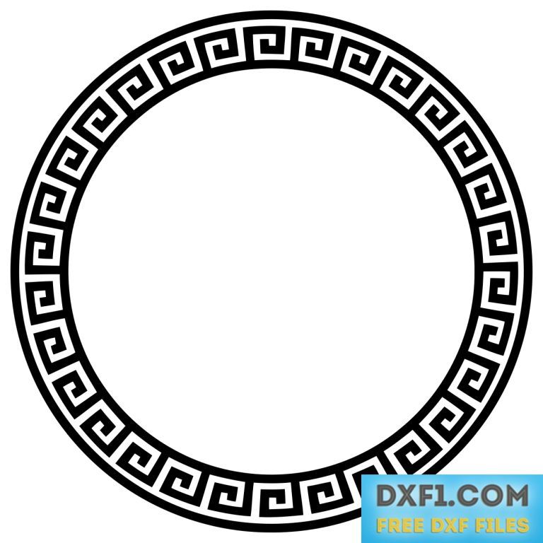 768x768 Mirror Frame.dxf
