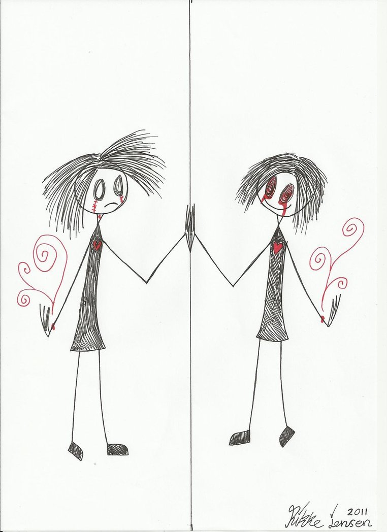 762x1048 Mirror Girl Drawing By Lonely Person