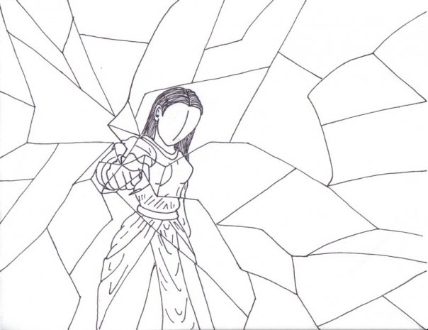 604x465 Broken Mirror