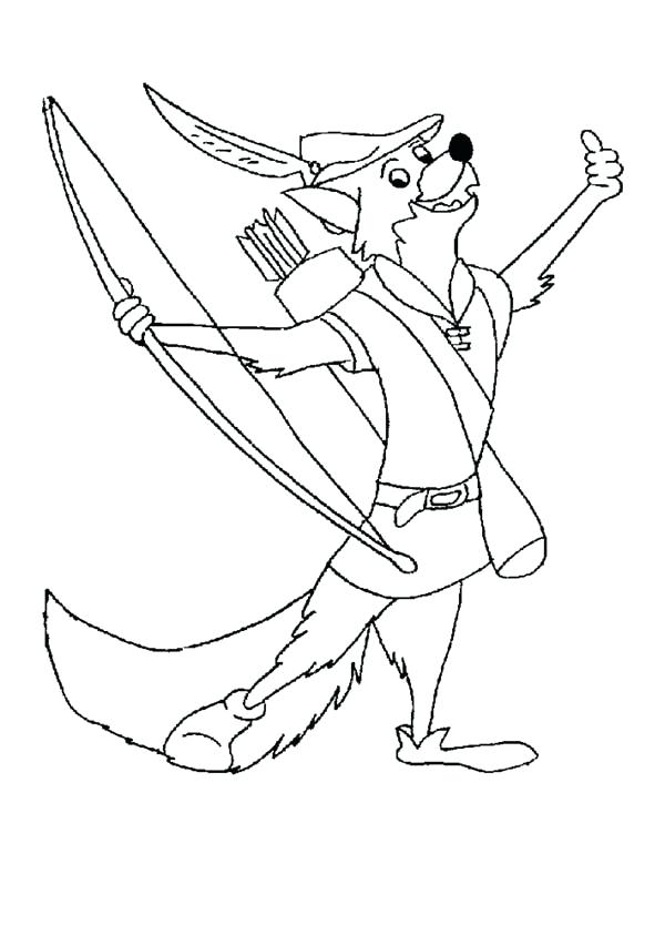 600x834 Robin Hood Coloring Pages Robin Hood Coloring Pages Best Images