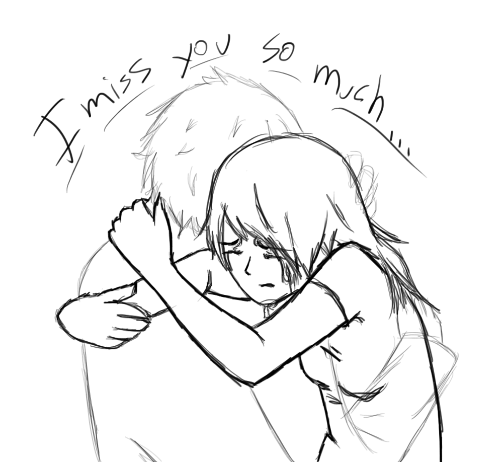1000x918 I Miss You So Much By Kuemomoshousa