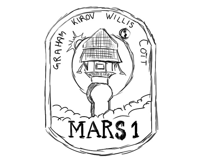 694x568 Mission To Mars Patch