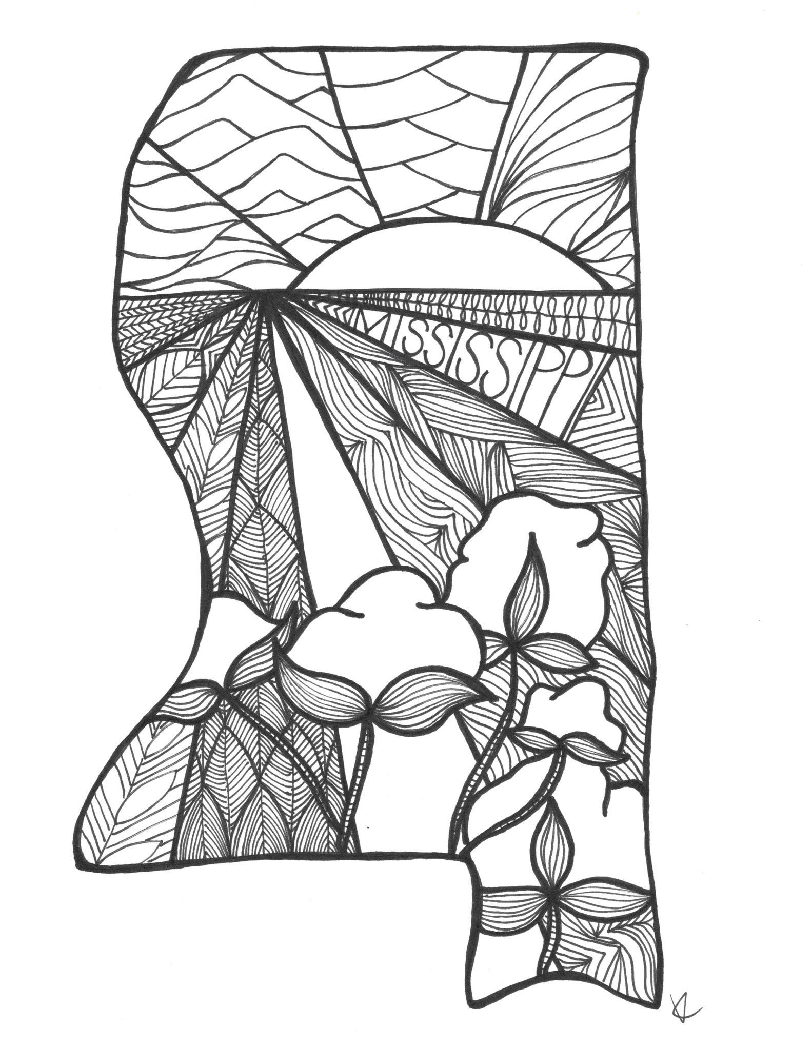 1583x2048 Other States Available Upon Request! Mississippi Magic