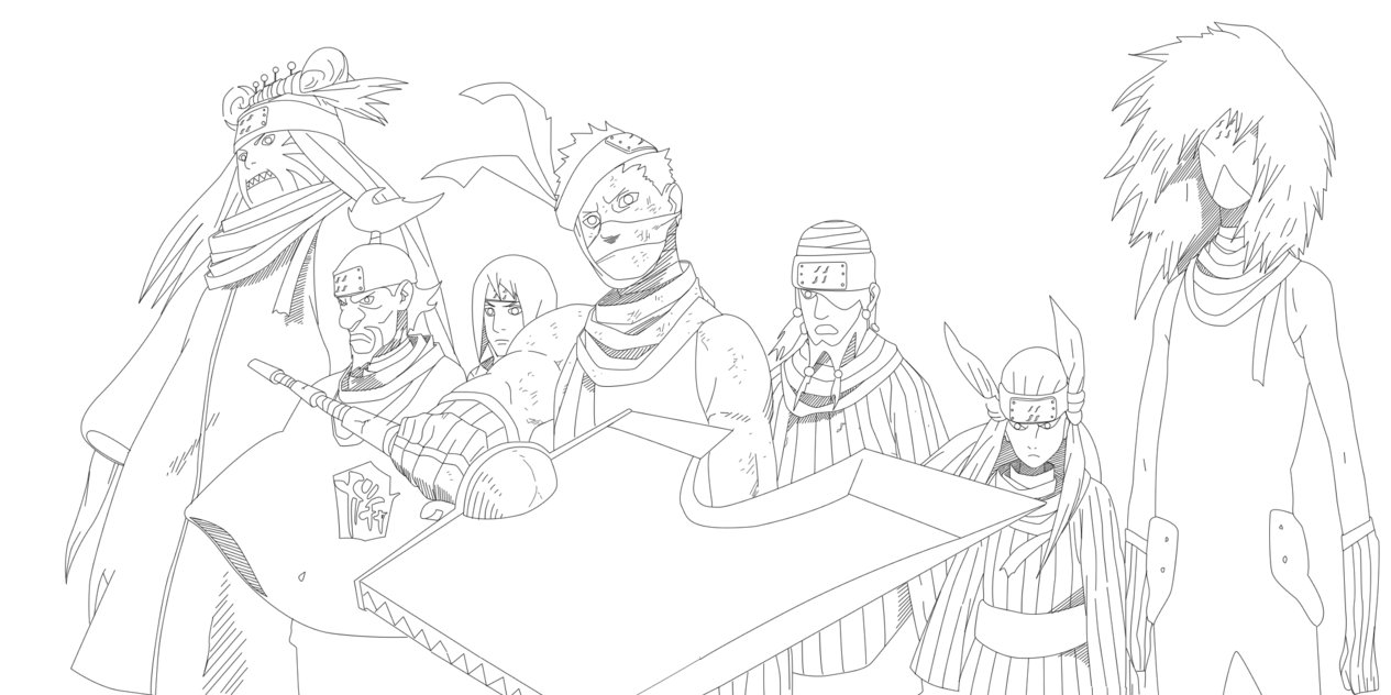 1265x632 Seven Swordsmen Of The Mist By Mr Kinky 666