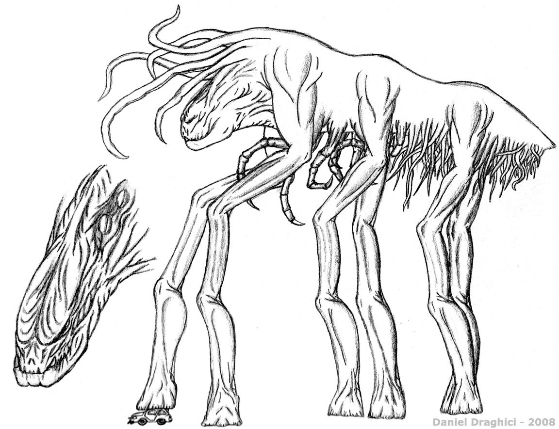 1152x885 The Mist Movie Giant Creature By Dxbigd