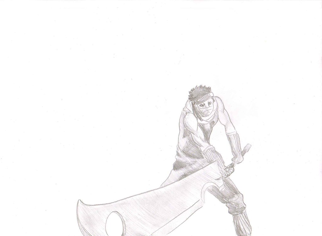 1024x750 Zabuza, The Demon Of The Hidden Mist By Ozbushido