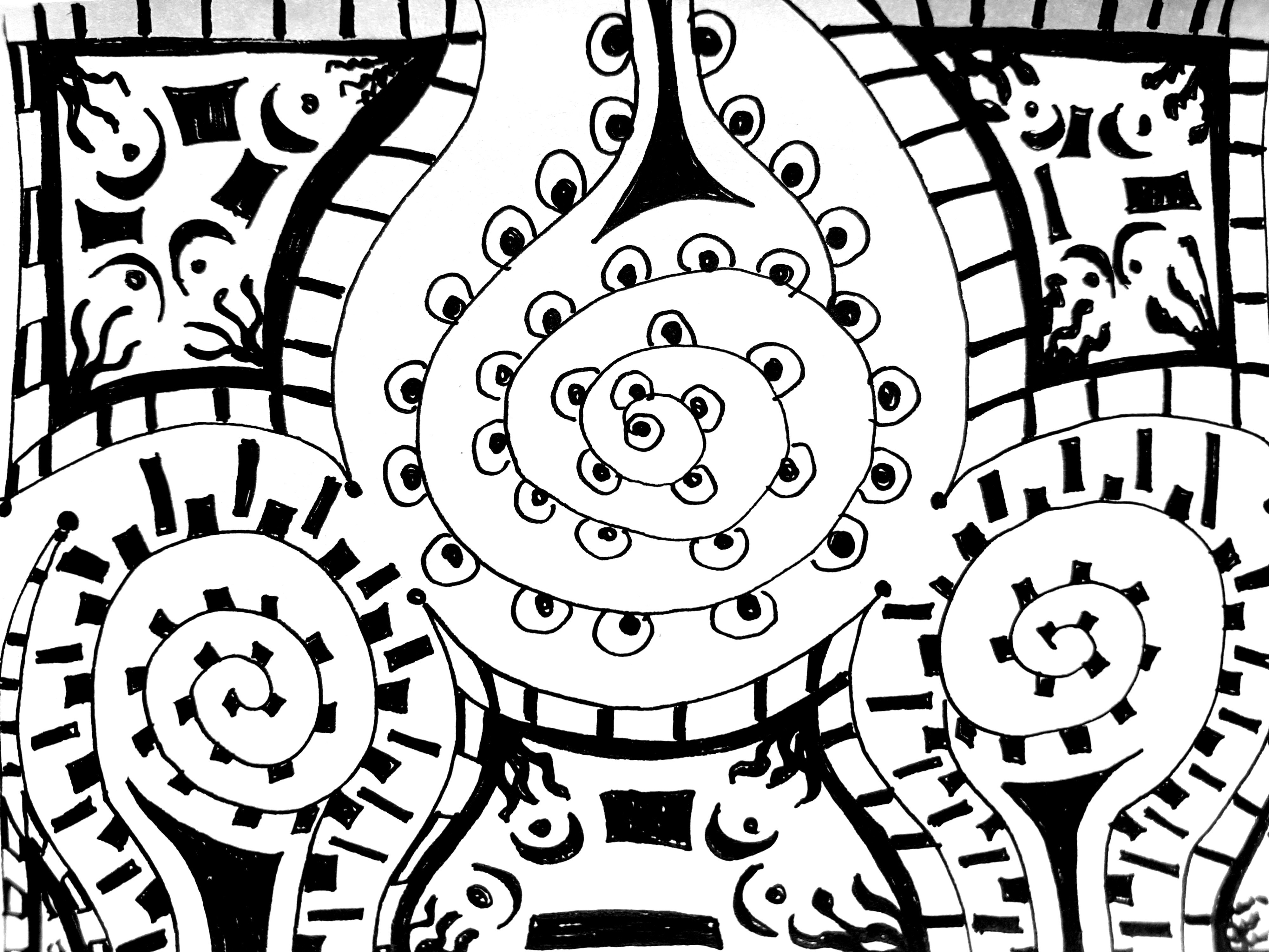 4000x3000 Black And White Drawings