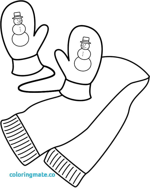 640x800 Mitten Coloring Page Luxury Mittens Coloring Page Coloring Home