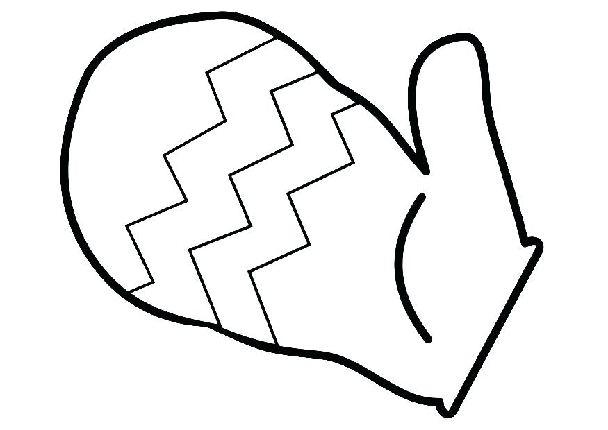 875x620 Mitten Coloring Pattern Coloring Pattern Hand Drawn Mittens
