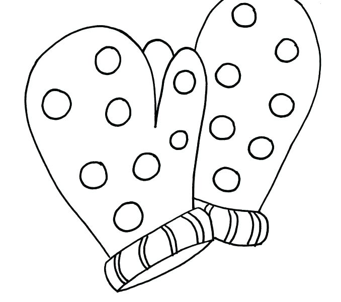 678x600 This Is Mitten Coloring Page Pictures Drawing Mittens Coloring