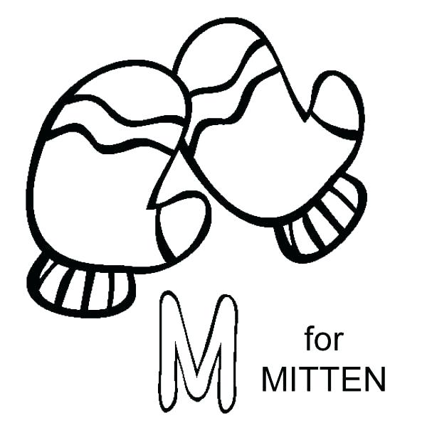 600x612 Mittens Coloring Pages Genesisar.co