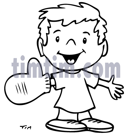 437x446 Free Drawing Of Mitten Boy From The Category Parents Amp Kids