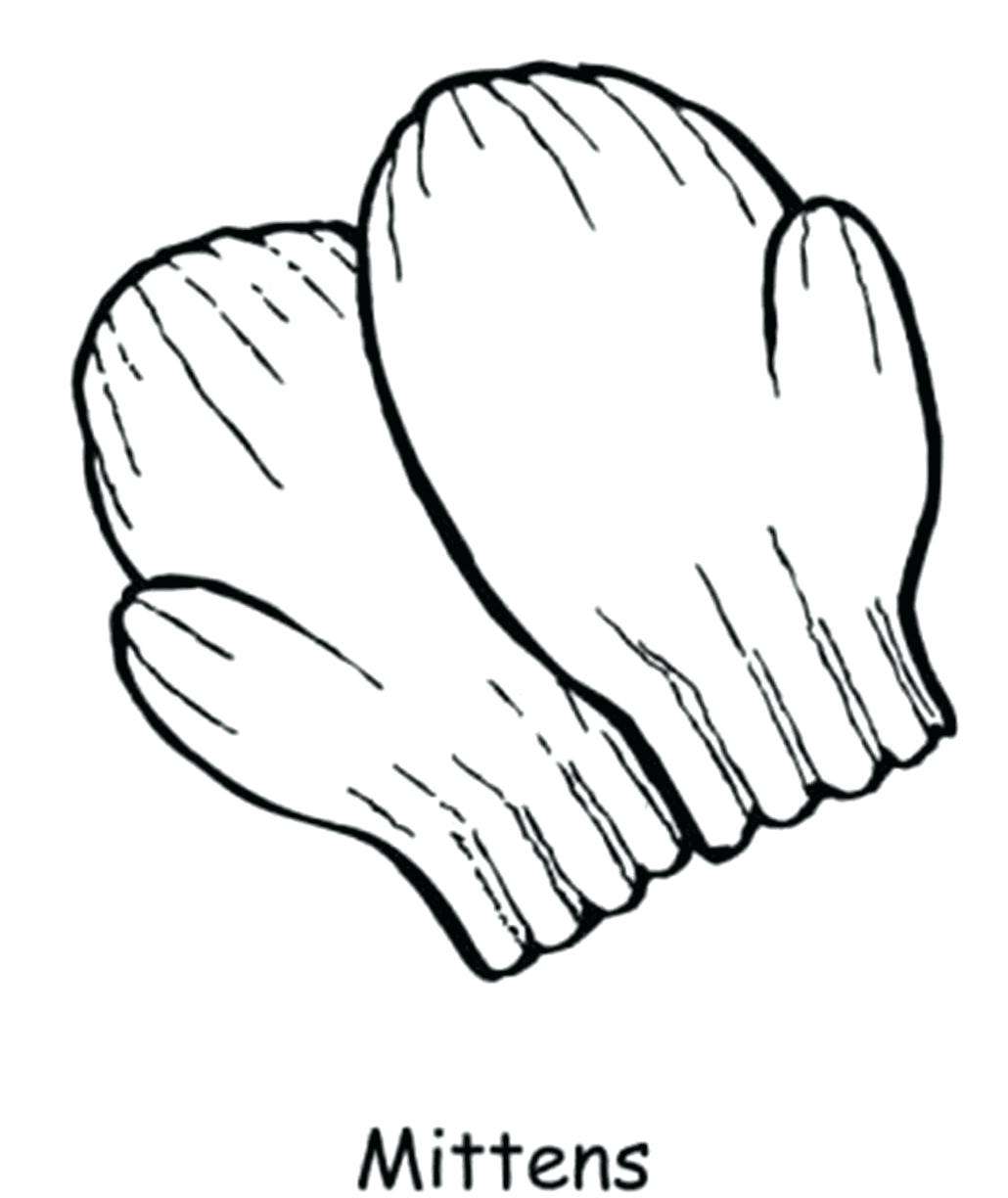 1030x1224 Coloring Coloring Pages Of Mittens Mitten Shapes For Kids