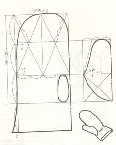 236x295 Making Sheepskin Gloves And Mittens Sewing