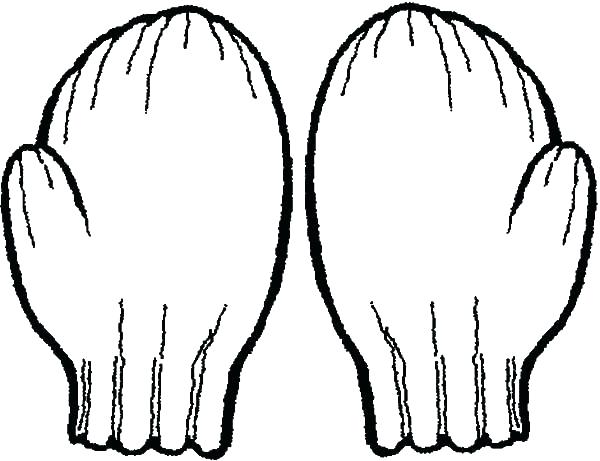 600x461 Mittens Coloring Page Coloring Page Mittens Winter Mittens