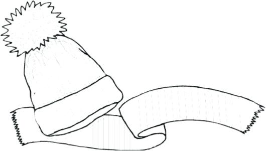 530x301 Winter Hat Coloring Page Murs