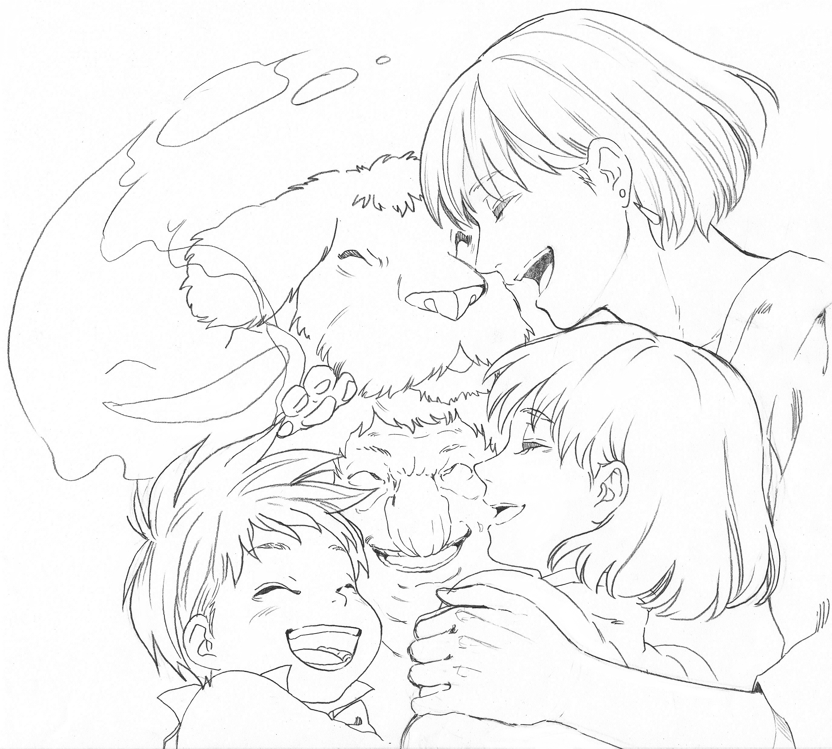 2744x2472 Howl's Moving Castle Hayao Miyazaki Studio Ghibli Howl'S