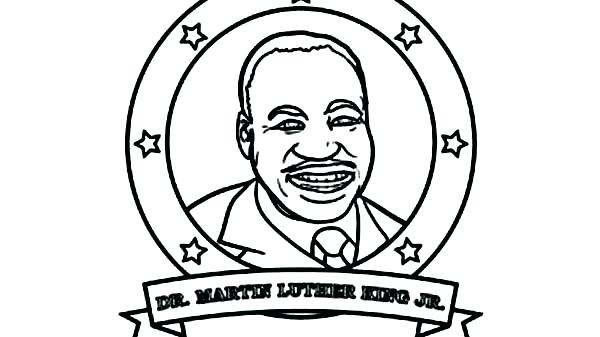 600x337 Mlk Coloring Pages Kids Printable Martin King Jr Coloring Pages