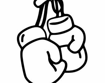 340x270 Boxing Gloves Decal Etsy