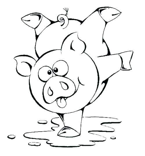 500x537 Mo Willems Pigeon Coloring Page Coloring Page Pig Piglet Coloring
