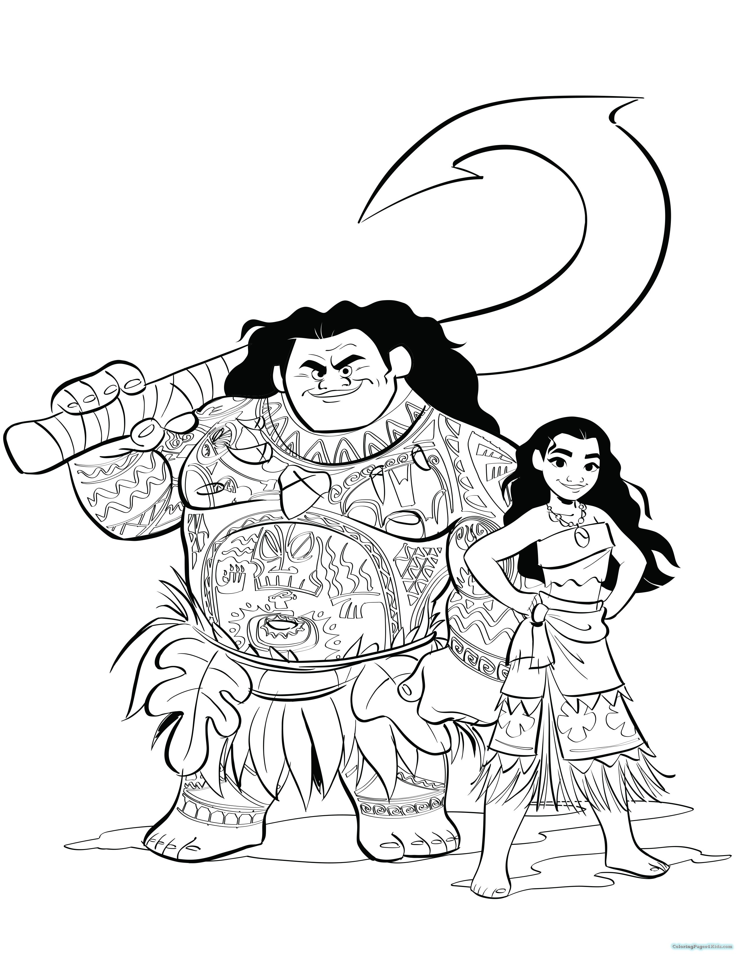 Moana Drawing at GetDrawings | Free download