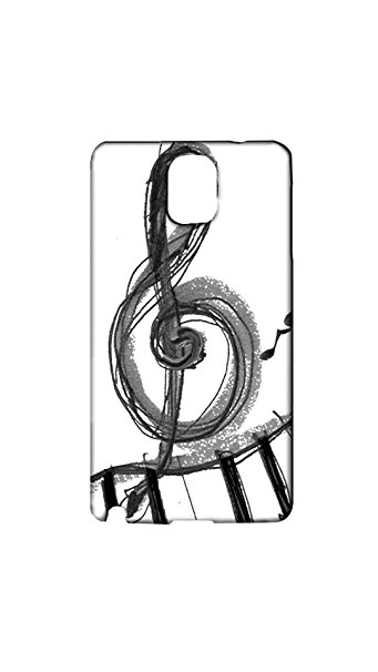 341x606 Music Symbol Drawing Mobile Back Cover Amazon.in Electronics