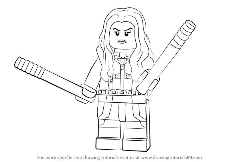 800x565 Learn How To Draw Lego Mockingbird (Lego) Step By Step Drawing