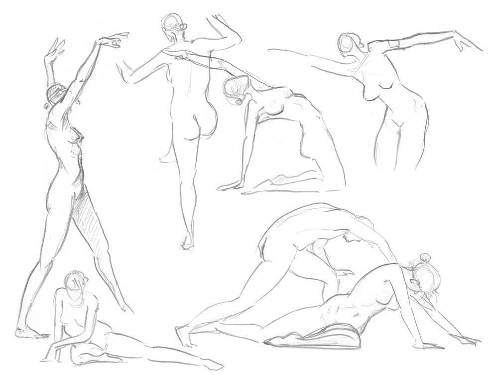 1000x773 Figure Drawing Steven Chan