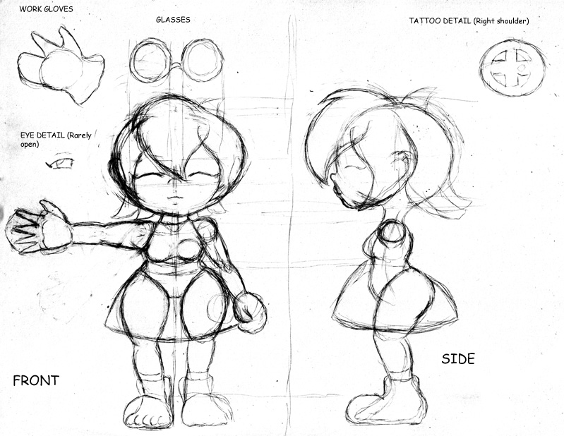 799x618 Mina Model Sheet Sketch By Kildaver
