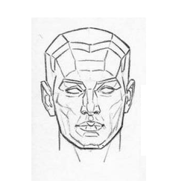 Model Face Drawing at GetDrawings | Free download