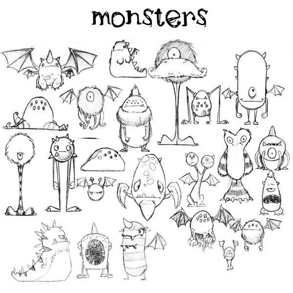 600x600 Monster Project (3d Modeling) By Jeff Harvey, Via Behance