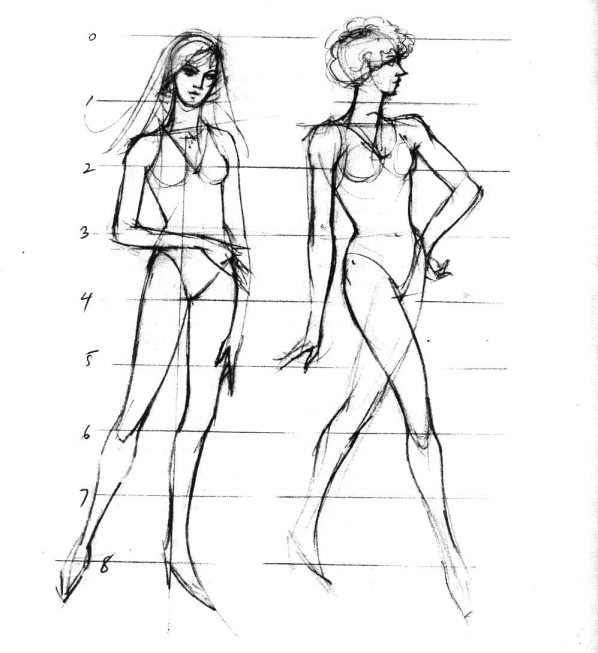 598x653 Live Person Drawing From Human Models Is Called Life Drawing