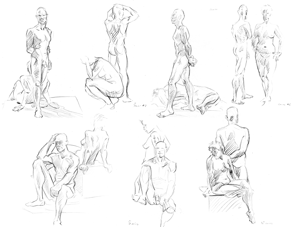 1000x761 Max's Stuff Another Life Drawing Night