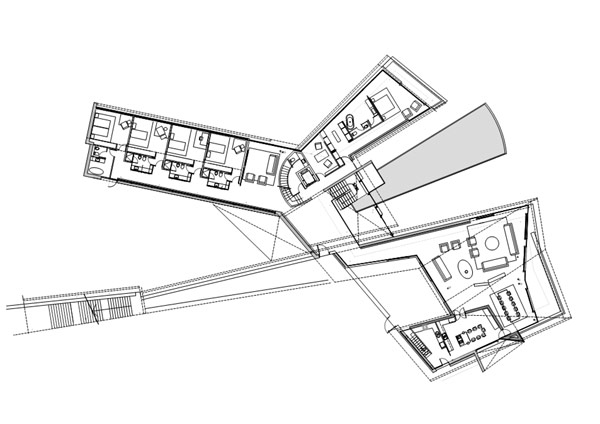 600x424 Modern And Cool Architecture Plan Design Casa De Verano En Cologne