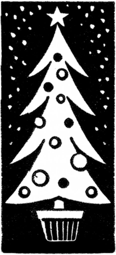 465x1024 Christmas Tree Clipart Thin