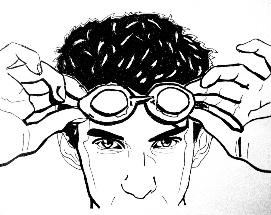 900x714 Michael Phelps Modern Art By Consultingtimelord96