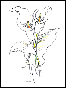 225x300 List Of Synonyms And Antonyms Of The Word Modern Flower Drawings