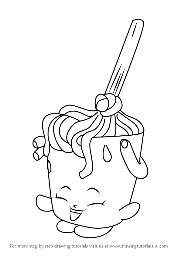 596x843 Learn How To Draw Molly Mops From Shopkins (Shopkins) Step By Step