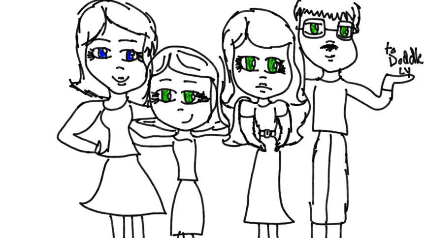 861x484 My Mom, Sister (Annoying) Me, Dad,