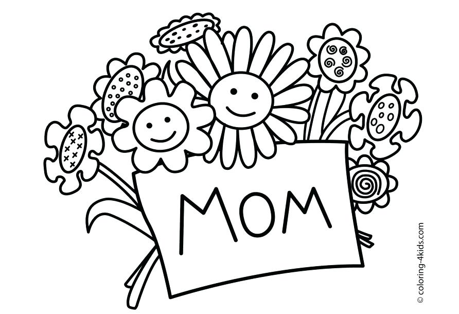 892x610 Pretty Mom And Dad Coloring Pages Print Free Printable Mothers Day