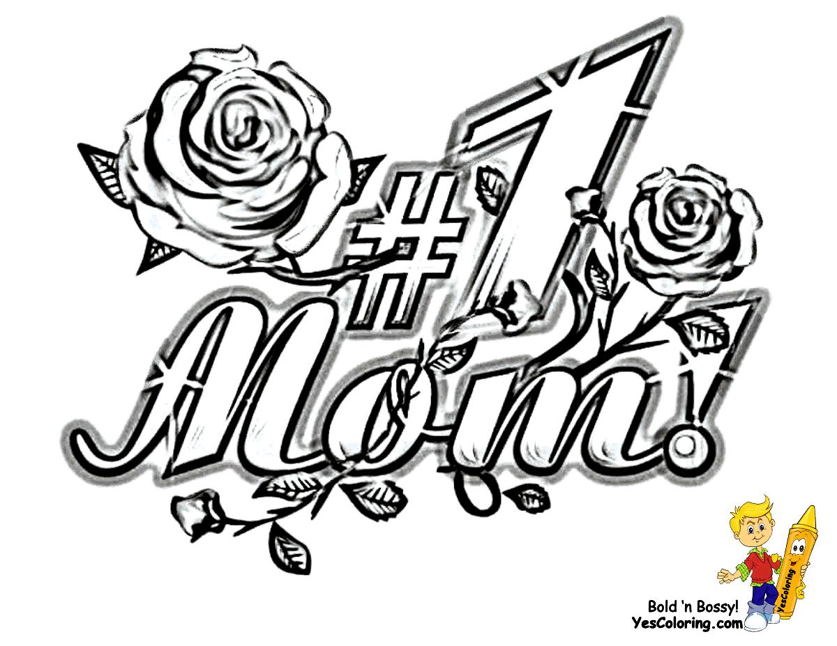 1200x927 Mom Coloring Pages