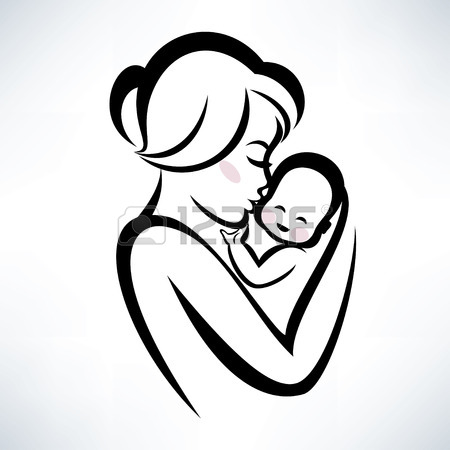 450x450 Mom And Baby Vector Icon Royalty Free Cliparts, Vectors, And Stock