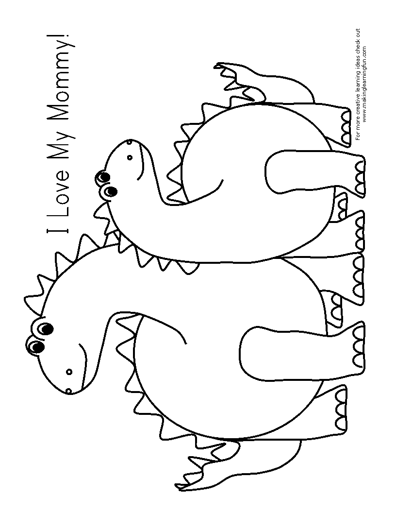 816x1056 I Love My Mommy Coloring Pages