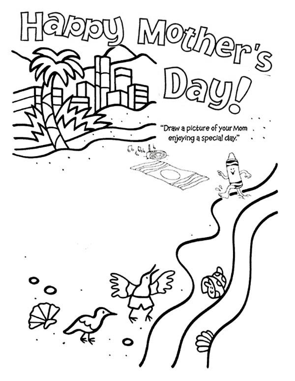 600x773 Special Day Fo Mommy Is Mothers Day Coloring Page Batch Coloring