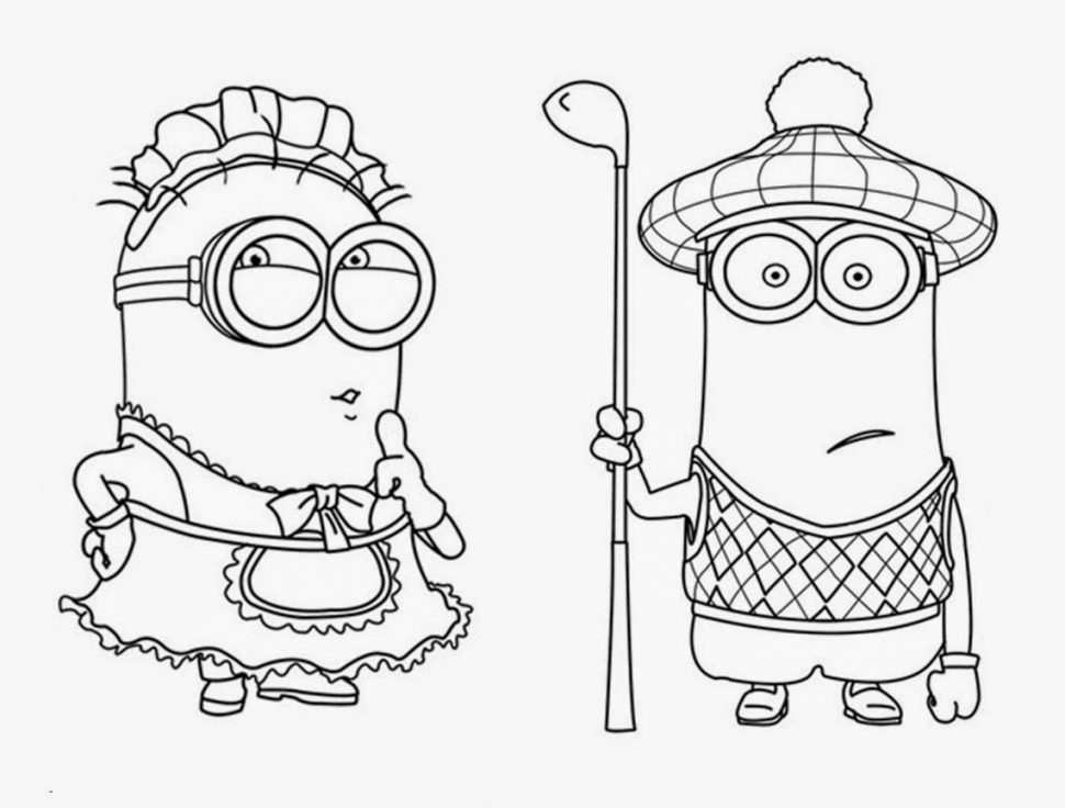 970x736 Coloring Coloring Minion Despicable Me Pages Minions