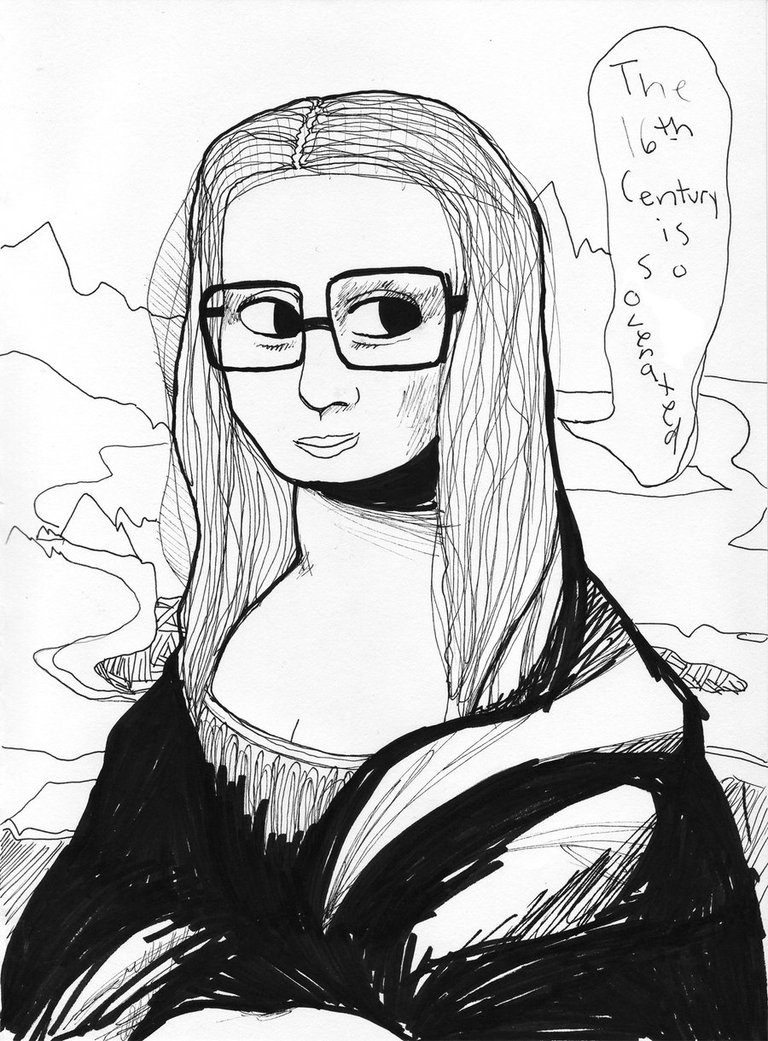 768x1041 Mona Lisa Underground By Xxboogiepopxx