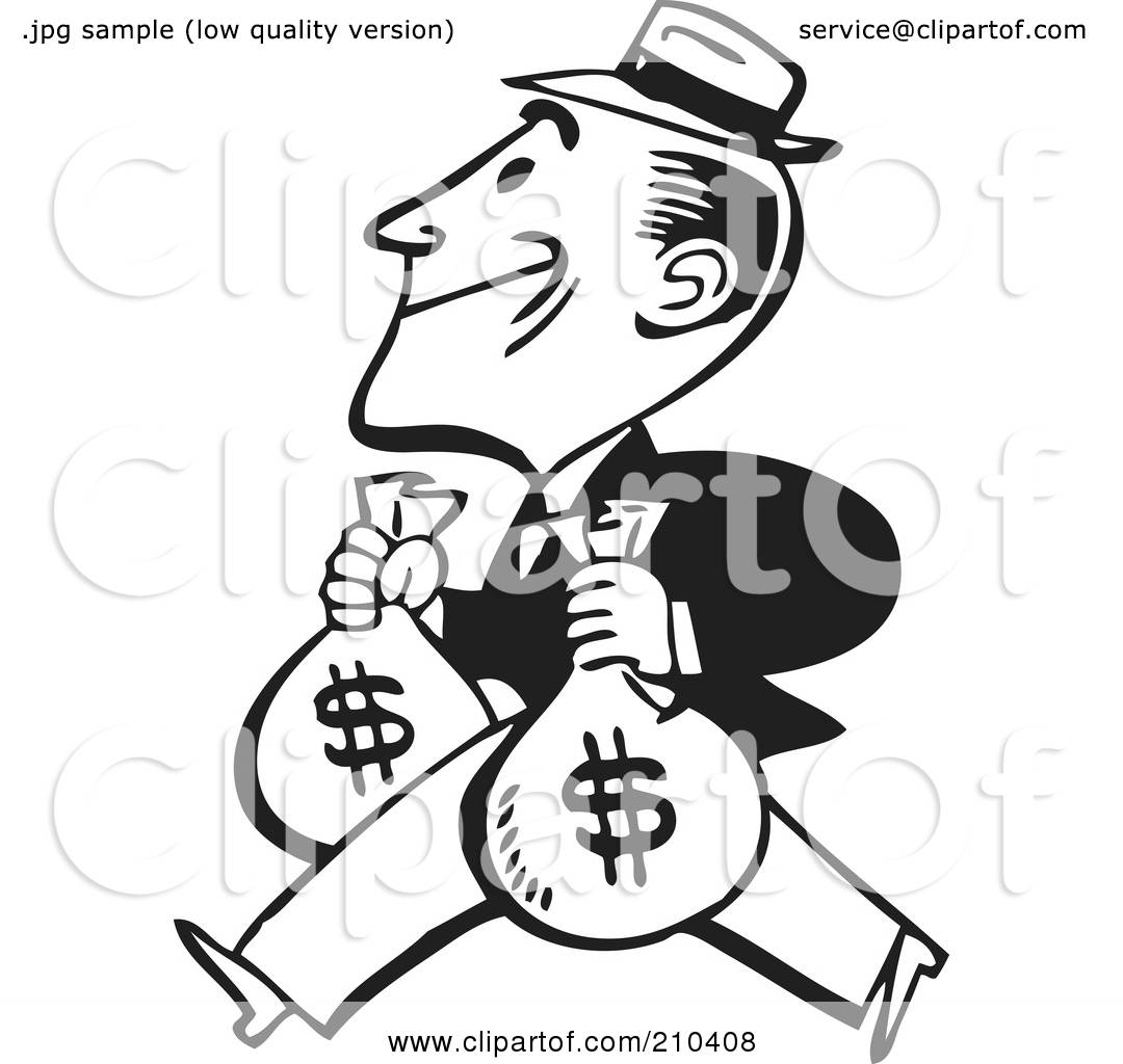 1080x1024 Royalty Free (Rf) Clipart Illustration Of A Retro Black And White