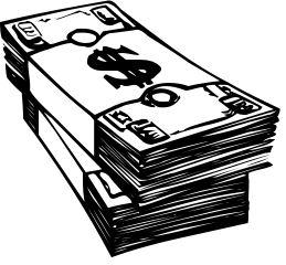 259x240 Stack Of Cash Clipart